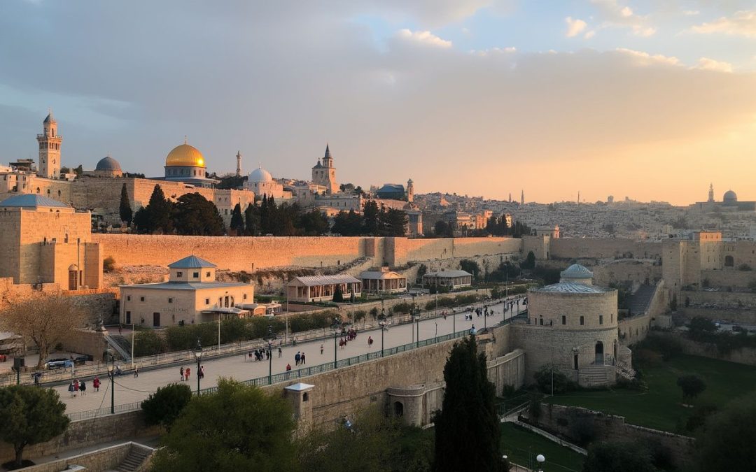 The Ramparts Walk in Jerusalem