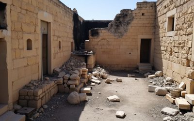 The Burnt House in Jerusalem