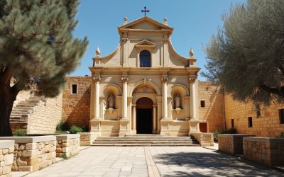 Visiting the Church of St. John the Baptist in Jerusalem